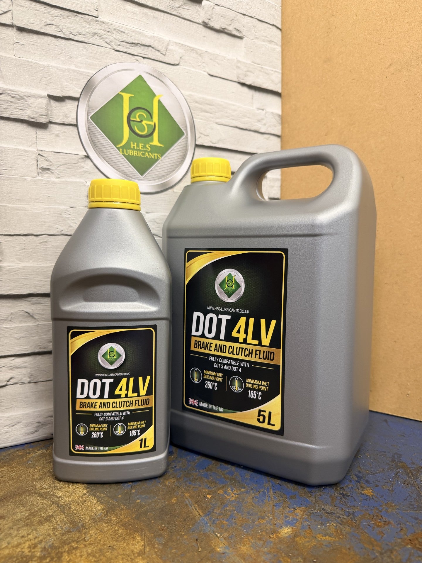 H.E.S Dot 4LV Brake and Clutch Fluid